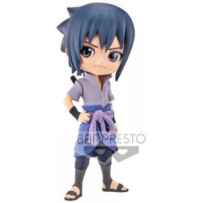 BANPRESTO Q POSKET NARUTO SHIPPUDEN: UCHIHA SASUKE (VER.A) (14 CM)