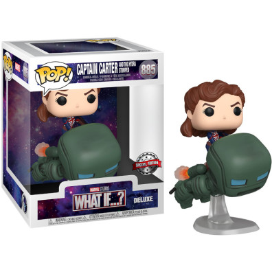 FUNKO POP! WHAT IF...?: CAPTAIN CARTER AND THE HYDRA STOMPER (885) DELUXE SPECIAL EDITION