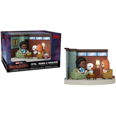 FUNKO POP! MINI MOMENTS: WANDAVISION -1970's- WANDA & GERALDINE SPECIAL EDITION