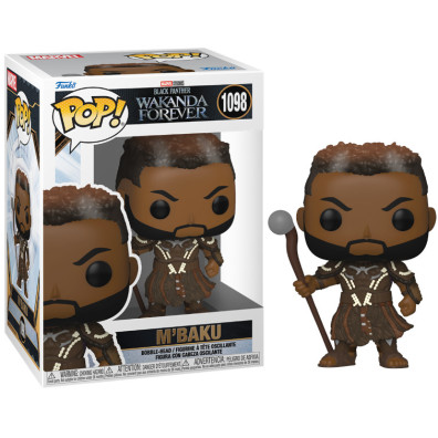 FUNKO POP! BLACK PANTHER WAKANDA FOREVER: M'BAKU (1098)