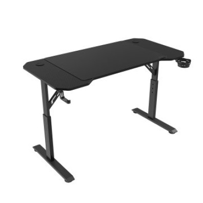 MESA MARS GAMING MGD ERGO 120 REGULABLE EN ALTURA TABLERO NEGRO CHASIS DE ACERO