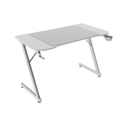 MESA MARS GAMING MGD X120 - Chasis de Acero - Tablero Blanco 120x60 - Diseño Fibra de Carbono - Alfombra XXL