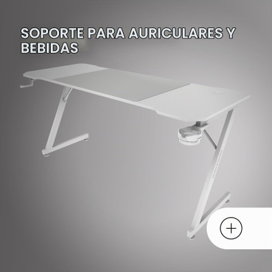 Mesa Mars Gaming Mgdx160w Blanco