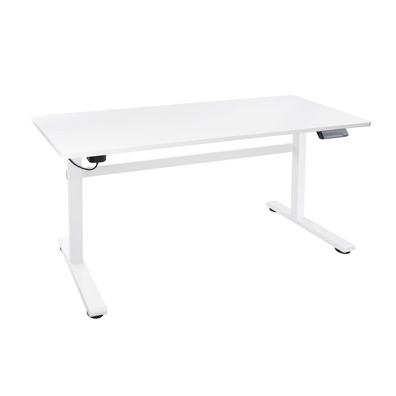 Mesa TooQ TQESSD01-W Eléctrica Altura Regulable Blanco