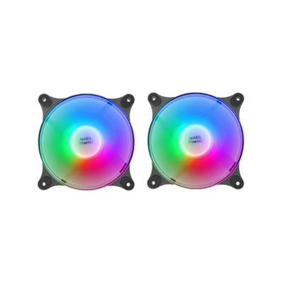 VENTILADOR AUXILIAR MFDUO 12 FRGB MARS GAMING