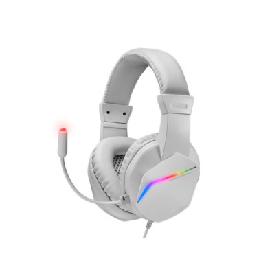 Auriculares Gaming Mars Gaming MH122 Blanco