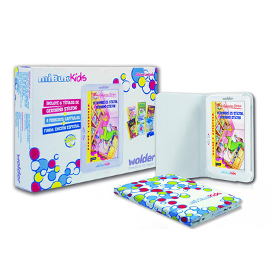 miBuk Kids 7" + Funda + 6 libros