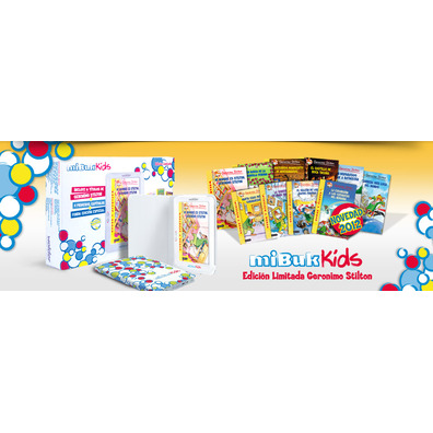 miBuk Kids 7" + Funda + 6 libros