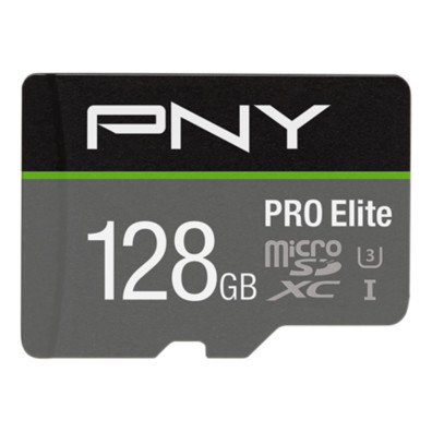 Tarjeta De Memoria Micro Sd Con Adaptador Pny Pro Elite C10