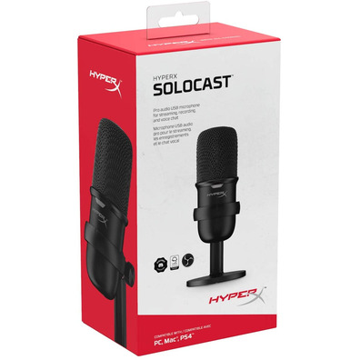 Micrófono HyperX SoloCast Negro