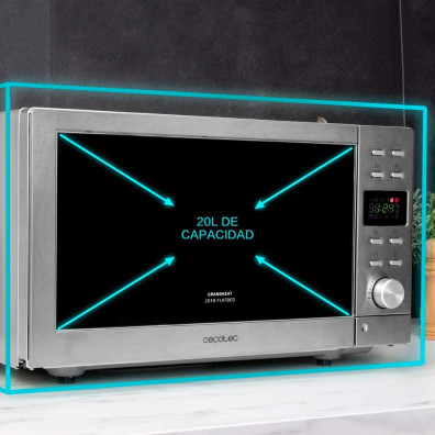 Microondas Cecotec GrandHeat 2010 Flatbed Steel