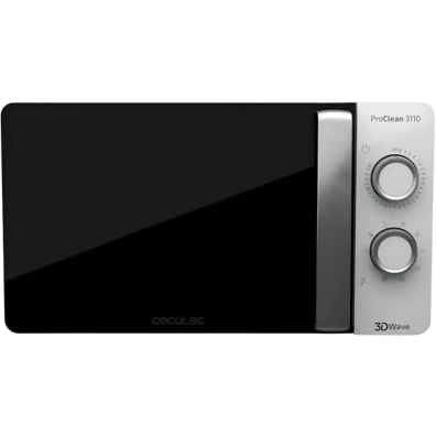 Cecotec 01523 microondas Encimera combinado 20 L 700 W Negro, Blanco