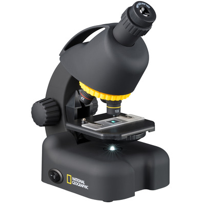 Microscopio Bresser National Geographic 40-640x Soporte Smartphone