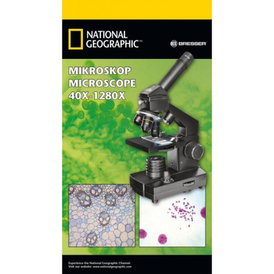 Microscopio Bresser National Geographic 40x 1280x