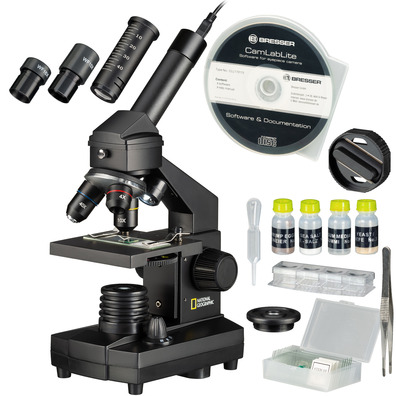 Microscopio Bresser National Geographic USB Set