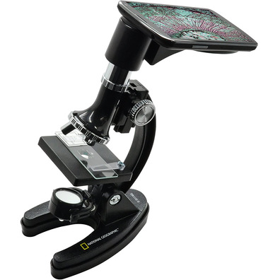 Microscopio Bresset National Geographic 900x Soporte Smartphone