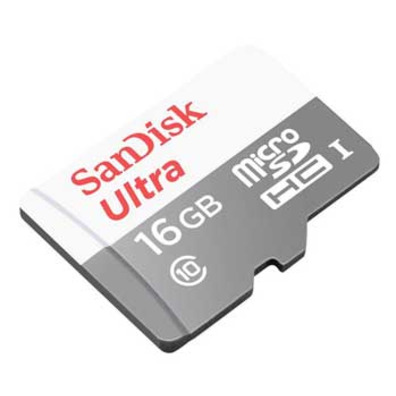 MicroSD Sandisk Ultra 16 GB SDHC Clase