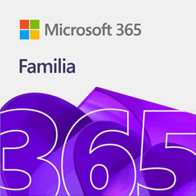 Microsoft 365 Family Suscripción 1 año para 6 usuarios en mismo hogar