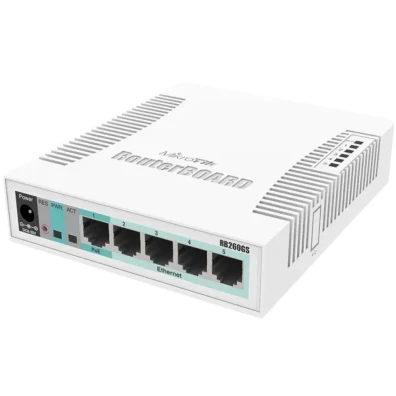 Mikrotik RB260GS Gigabit Ethernet PoE Blanco (10/100/1000)