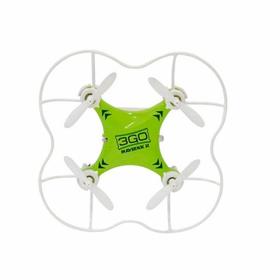 Mini Dron 3GO Maverick 2 Autonomía 7 minutos Verde