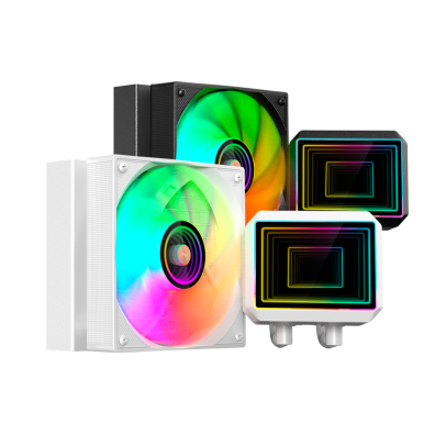 Sistema de Refrigeración Líquida Mars Gaming ML-TWO120W - Color Blanco - 300W TDP