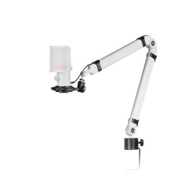 Microfono Profesional Mars Gaming MMICXT White de Estudio Alta Definición ADC 192kHz DY