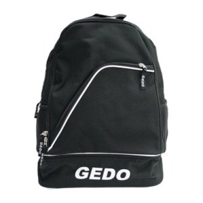 MOCHILA GEDO NAPOLI 4 COMPARTIMENTOS NEGRO ACOLCHADA BOTAS