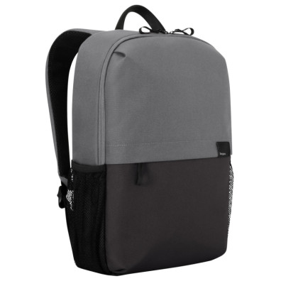 Mochila negra/gris Targus Sagano EcoSmart para portátiles hasta 16" - Negro / Gris