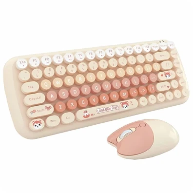 MOFII Candy New 2.4G Naranja Mouse Inalámbrico Ergonómico