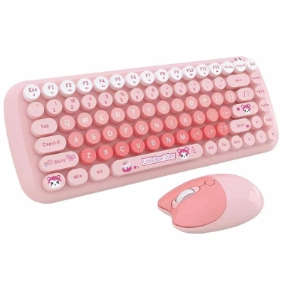 MOFII Candy New 2.4G Rosa - Ratón Inalámbrico en color rosa