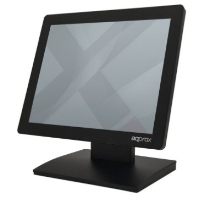 Monitor Táctil Capacitivo TPV Approx APPMT15CAP2 VGA Negro 15" 5ms Multitoque 10 Puntos