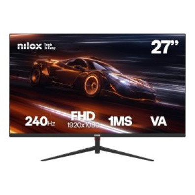 Monitor Nilox 27" FHD 240Hz 1ms DP HDMI NXM27FHD2401 VESA 100x100