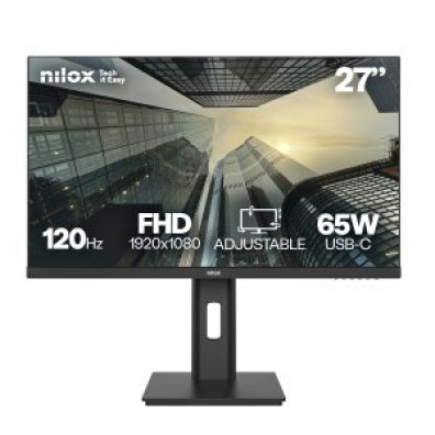 Monitor 27" Nilox NXM27REG12065 Full HD 120Hz 4ms 250cd/m² USB-C