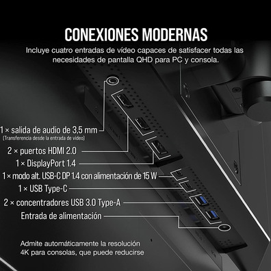 Monitor Corsair Xeneon 32QHD165 32'' Quad HD Negro