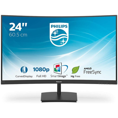 Monitor Curvo Philips E-Line 241E1SC 23.6'' FHD