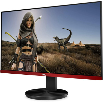 Monitor Gaming AOC G2490VXA 23.8"/Full HD/Multimedia Negro y Rojo