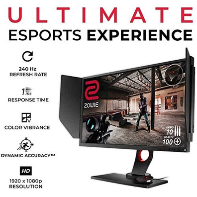 Monitor Gaming Benq Zowie XL2546 LED 24.5'' Multimedia Negro