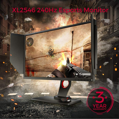 Monitor Gaming Benq Zowie XL2546 LED 24.5'' Multimedia Negro