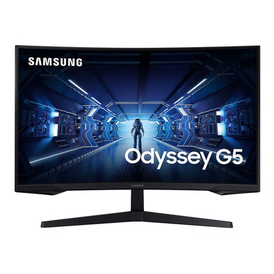 Monitor Gaming Curvo Samsung Odyssey G5 27" C27G55TQBU 144Hz / VA