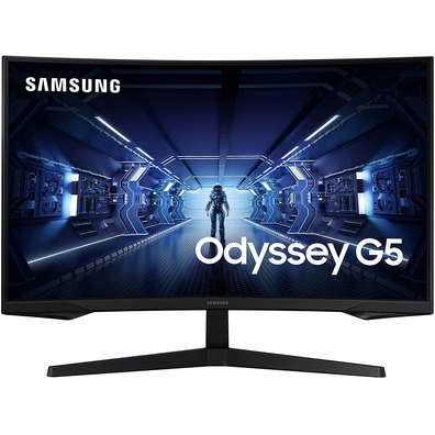 Monitor Gaming Curvo Samsung Odyssey G5 LC27G55TQWR 27'' WQHD Negro