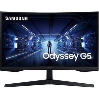 Monitor Gaming Curvo Samsung Odyssey G5 LC32G55TQWU 32" Negro