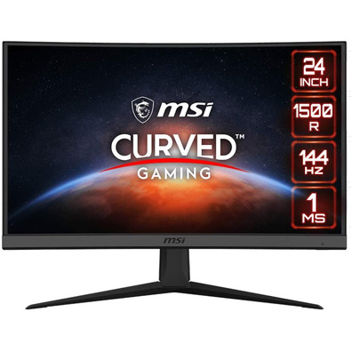 Monitor Gaming MSI Optix G24C6 Curvo 1500R 23.6'' Negro