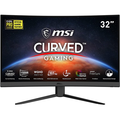 Monitor Gaming MSI Optix G32CQ4 Curvo 31.5'' LED