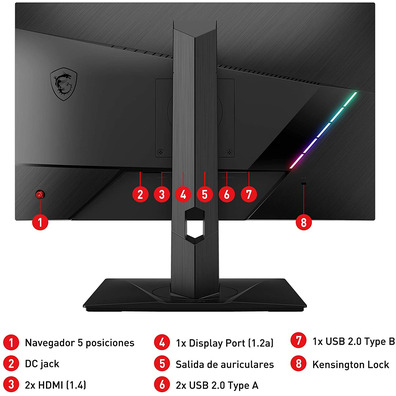 Monitor Gaming MSI Optix MAG245R LED 23.8''