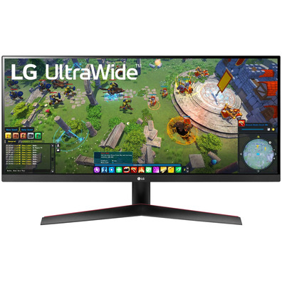 Monitor Gaming Ultrapanorámico LG 34" 34WP65G-B FHD Negro