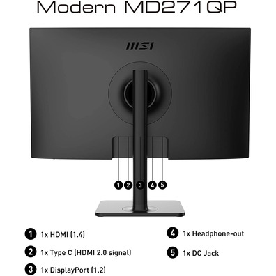 Monitor LED 27'' MSI Modern MD271QP