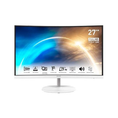 MONITOR LED 27" MSI PRO MP271CW BLANCO CURVO