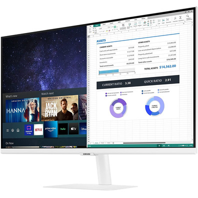 Monitor LED 27'' Samsung Smart M5 Blanco