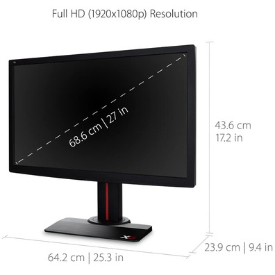 Monitor LED 27'' Viewsonic XG2702 Gaming Negro