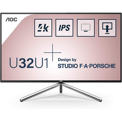 Monitor AOC U32U1 32'' LED Negro